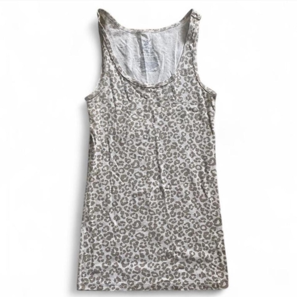 Y2K leopard tank top